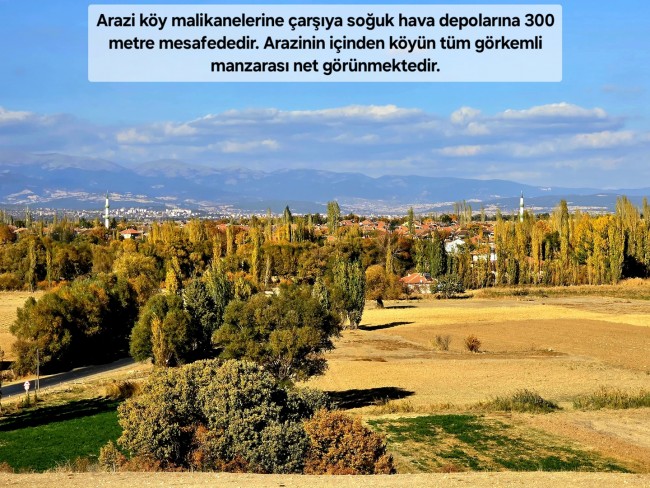 Uşak Banaz Merkeze Çok Yakın Ana Yol Üstünde 3.739 m2 Yatırımlık Arazi. Açıklamayı Okuyarak Arayınız