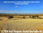Uşak Banaz Merkeze Çok Yakın Ana Yol Üstünde 3.739 m2 Yatırımlık Arazi. Açıklamayı Okuyarak Arayınız