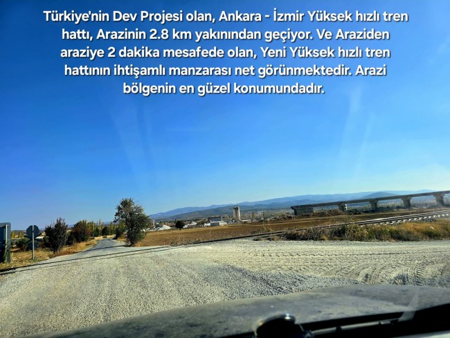 Uşak Banaz Merkeze Çok Yakın Ana Yol Üstünde 3.739 m2 Yatırımlık Arazi. Açıklamayı Okuyarak Arayınız