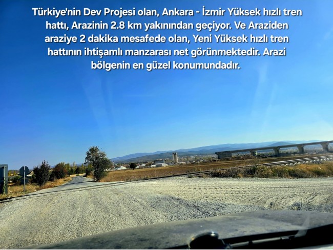 Uşak Banaz Merkeze Çok Yakın Ana Yol Üstünde 3.739 m2 Yatırımlık Arazi. Açıklamayı Okuyarak Arayınız