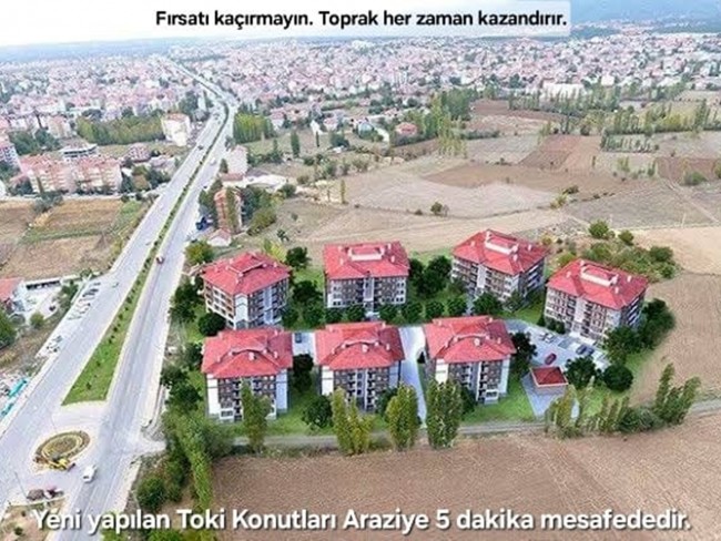 Uşak Banaz Merkeze Çok Yakın Ana Yol Üstünde 3.739 m2 Yatırımlık Arazi. Açıklamayı Okuyarak Arayınız