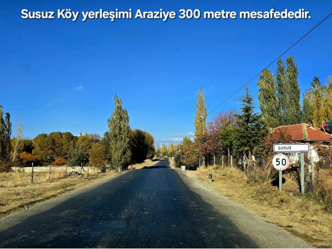 Uşak Banaz Merkeze Çok Yakın Ana Yol Üstünde 3.739 m2 Yatırımlık Arazi. Açıklamayı Okuyarak Arayınız