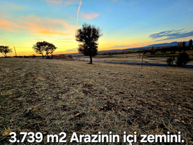 Uşak Banaz Merkeze Çok Yakın Ana Yol Üstünde 3.739 m2 Yatırımlık Arazi. Açıklamayı Okuyarak Arayınız