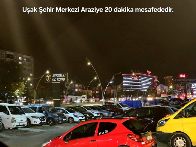 Uşak Banaz Merkeze Çok Yakın Ana Yol Üstünde 3.739 m2 Yatırımlık Arazi. Açıklamayı Okuyarak Arayınız