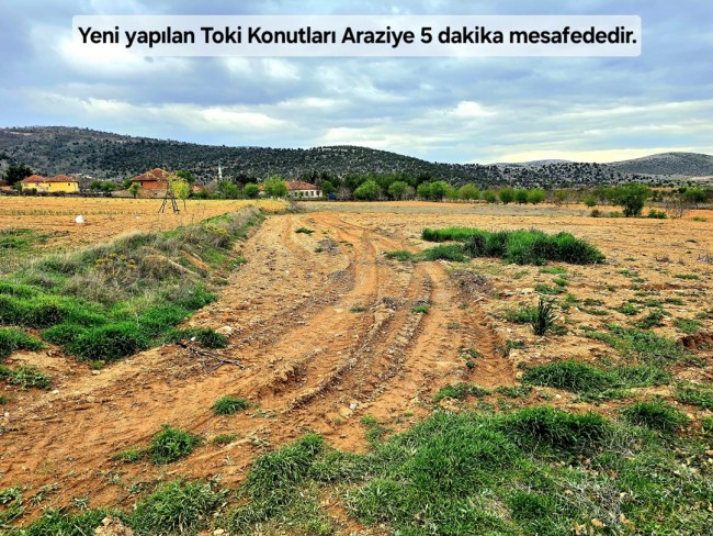 Uşak Karahallı Kavaklı'da 4.505 m2 Köy Girişi Arsa ve Bağ. Açıklamayı Okuyarak Arayınız