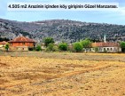 Uşak Karahallı Kavaklı'da 4.505 m2 Köy Girişi Arsa ve Bağ. Açıklamayı Okuyarak Arayınız