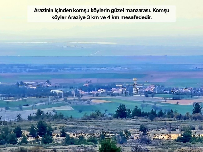 Uşak Karahallı Kavaklı'da 4.505 m2 Köy Girişi Arsa ve Bağ. Açıklamayı Okuyarak Arayınız