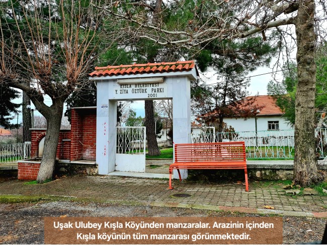 Uşak Ulubey Kışla'da Köy Doğa Yol Manzaralı, İmara Yakın 4.855 m2 Arazi. Açıklamayı Okuyunuz