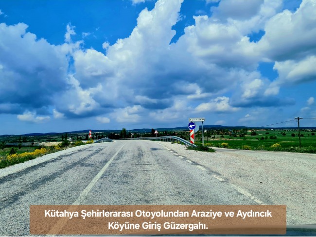 Kütahya Emet Aydıncık'da Köy ve Doğa Manzaralı 3.347 m2 Yatırımlık Tarla. İlan Açıklamasını Okuyunuz