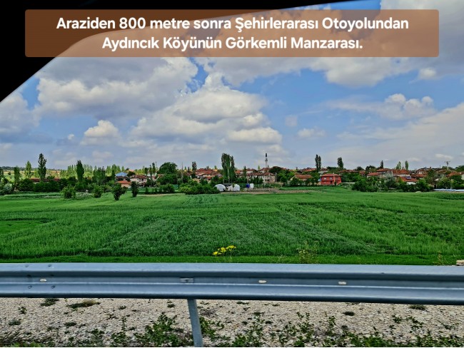 Kütahya Emet Aydıncık'da Köy ve Doğa Manzaralı 3.347 m2 Yatırımlık Tarla. İlan Açıklamasını Okuyunuz