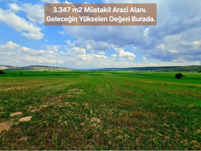 Kütahya Emet Aydıncık'da Köy ve Doğa Manzaralı 3.347 m2 Yatırımlık Tarla. İlan Açıklamasını Okuyunuz