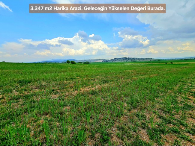 Kütahya Emet Aydıncık'da Köy ve Doğa Manzaralı 3.347 m2 Yatırımlık Tarla. İlan Açıklamasını Okuyunuz