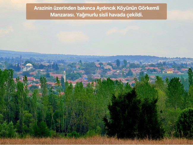 Kütahya Emet Aydıncık'da Köy ve Doğa Manzaralı 3.347 m2 Yatırımlık Tarla. İlan Açıklamasını Okuyunuz