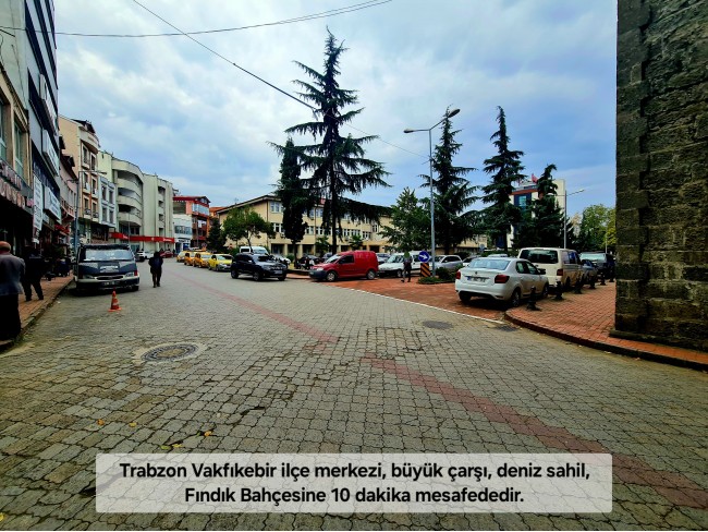 Trabzon Vakfıkebir İshaklı'da Denize Yakın 1.544 m2 Yola Cepheli Fındık Bahçesi. Açıklamayı Okuyunuz