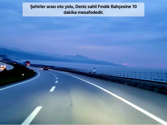 Trabzon Vakfıkebir İshaklı'da Denize Yakın 1.544 m2 Yola Cepheli Fındık Bahçesi. Açıklamayı Okuyunuz