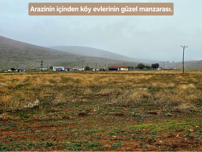Afyon Emirdağ Leylekli'de 6.625 m2 Köy İçi, Çift Yola Cepheli Tarla. Açıklamayı Okuyarak Arayınız.