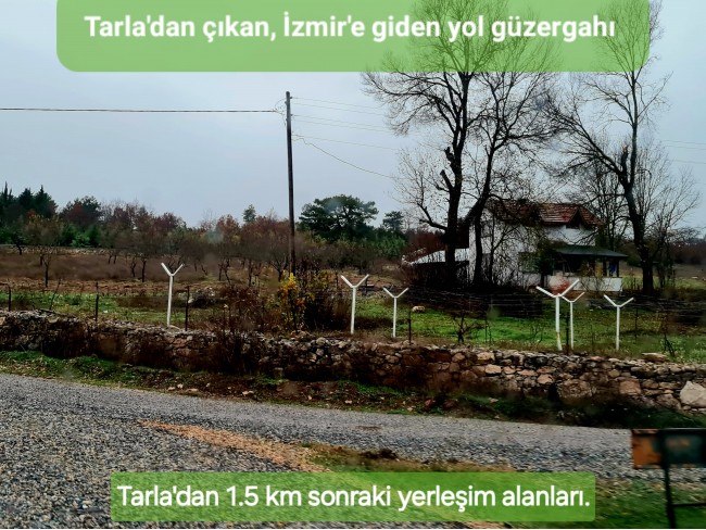Balıkesir Dursunbey Alagüney'de 2.383 m2 Düz Uygun Tarla. Açıklamayı Okuyunuz.