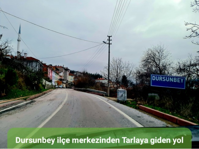 Balıkesir Dursunbey Alagüney'de 2.383 m2 Düz Uygun Tarla. Açıklamayı Okuyunuz.