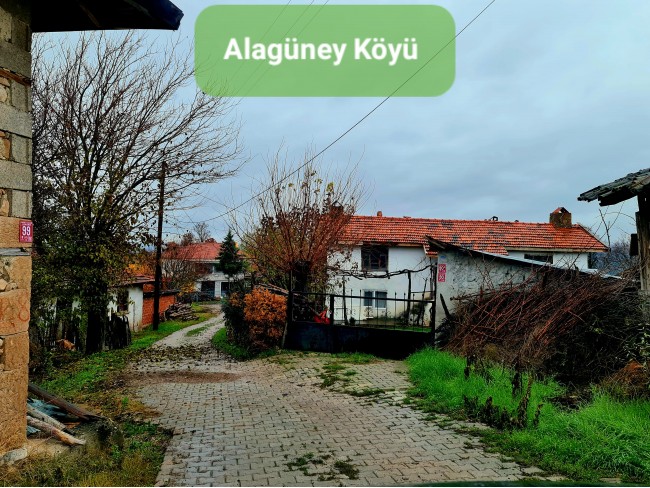 Balıkesir Dursunbey Alagüney'de 2.383 m2 Düz Uygun Tarla. Açıklamayı Okuyunuz.