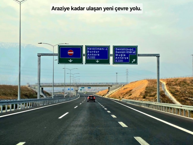 Denizli Bekilli Üçkuyu'nun En Güzel Konumunda 1.161 m2 Yatırımlık Tarla.