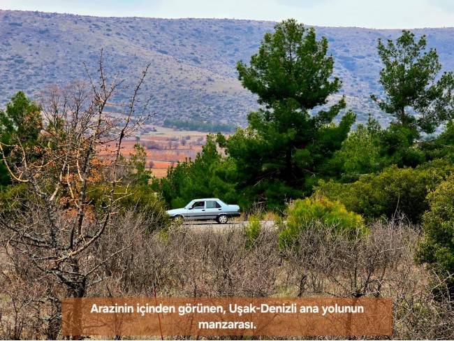 Denizli Bekilli Üçkuyu'nun En Güzel Konumunda 1.161 m2 Yatırımlık Tarla.