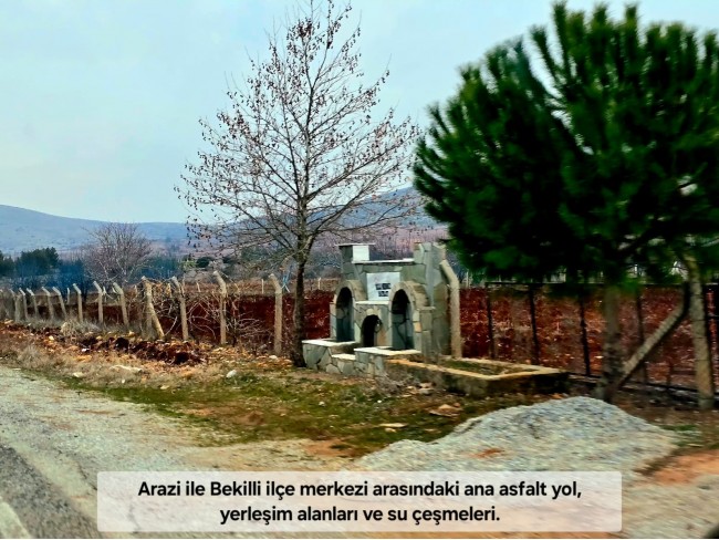 Denizli Bekilli Üçkuyu'nun En Güzel Konumunda 1.161 m2 Yatırımlık Tarla.