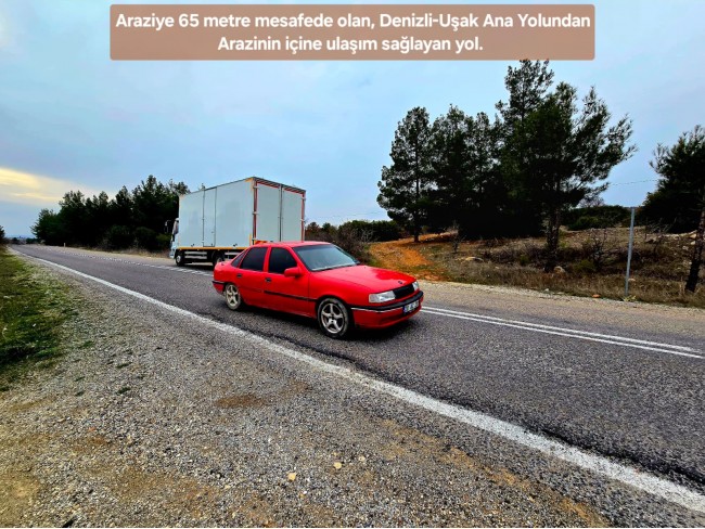 Denizli Bekilli Üçkuyu'nun En Güzel Konumunda 1.161 m2 Yatırımlık Tarla.