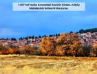 Uşak Karahallı Külköyde 1.207 m2 Organize Sanayi, İlçe, Mahalle Manzaralı Tarla. Açıklamayı Okuyunuz