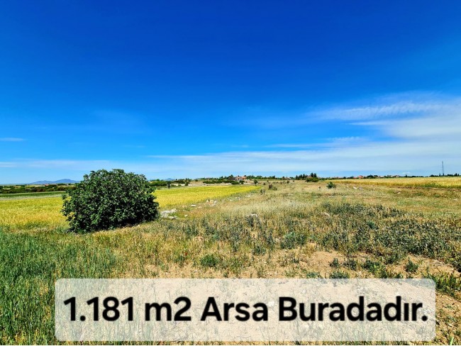 Uşak Ulubey Büyükkayalı'da %40 İmarlı 1.181 m2 Yolu Olan Kupon Arsa. Açıklamayı Okuyarak Arayınız.