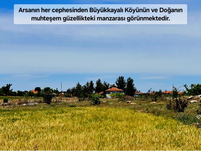 Uşak Ulubey Büyükkayalı'da %40 İmarlı 1.181 m2 Yolu Olan Kupon Arsa. Açıklamayı Okuyarak Arayınız.