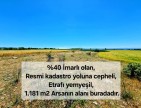 Uşak Ulubey Büyükkayalı'da %40 İmarlı 1.181 m2 Yolu Olan Kupon Arsa. Açıklamayı Okuyarak Arayınız.
