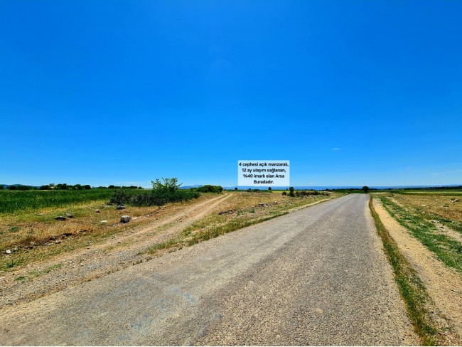 Uşak Ulubey Büyükkayalı'da %40 İmarlı 1.181 m2 Yolu Olan Kupon Arsa. Açıklamayı Okuyarak Arayınız.