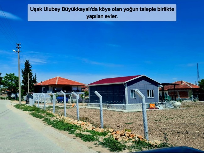 Uşak Ulubey Büyükkayalı'da %40 İmarlı 1.181 m2 Yolu Olan Kupon Arsa. Açıklamayı Okuyarak Arayınız.