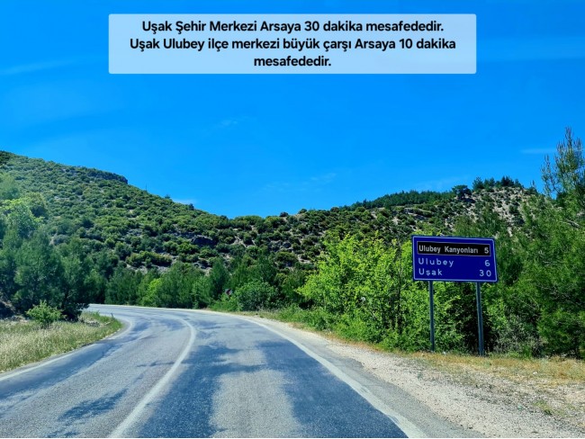 Uşak Ulubey Büyükkayalı'da %40 İmarlı 1.181 m2 Yolu Olan Kupon Arsa. Açıklamayı Okuyarak Arayınız.