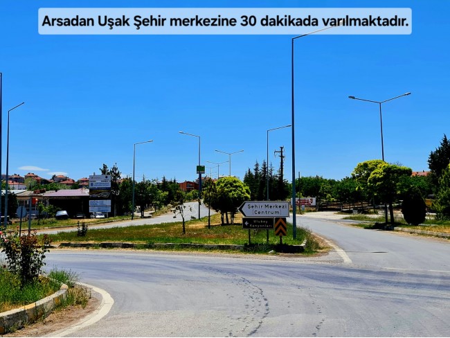 Uşak Ulubey Büyükkayalı'da %40 İmarlı 1.181 m2 Yolu Olan Kupon Arsa. Açıklamayı Okuyarak Arayınız.