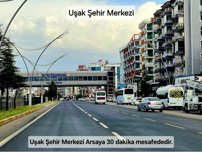 Uşak Ulubey Büyükkayalı'da %40 İmarlı 1.181 m2 Yolu Olan Kupon Arsa. Açıklamayı Okuyarak Arayınız.