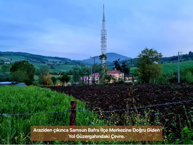 Samsun Bafra Komşupınar'da Denize Köye Yakın 1.143 m2 Çok Uygun Arazi. Açıklamayı Okuyunuz.