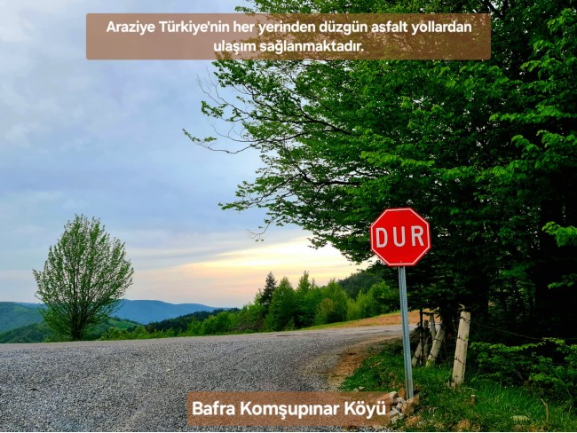 Samsun Bafra Komşupınar'da Denize Köye Yakın 1.143 m2 Çok Uygun Arazi. Açıklamayı Okuyunuz.
