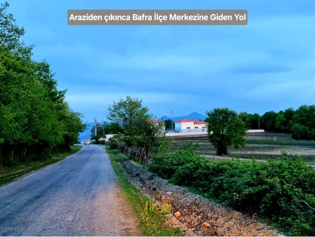 Samsun Bafra Komşupınar'da Denize Köye Yakın 1.143 m2 Çok Uygun Arazi. Açıklamayı Okuyunuz.