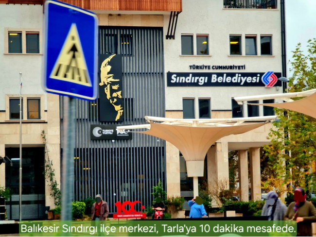 Balıkesir Sındırgı Osmanlar'da 1.440 m2 Asfalt Yola Cepheli Tarla. Açıklamayı Okuyarak Arayınız.