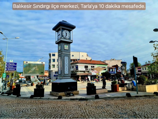 Balıkesir Sındırgı Osmanlar'da 1.440 m2 Asfalt Yola Cepheli Tarla. Açıklamayı Okuyarak Arayınız.