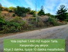 Balıkesir Sındırgı Osmanlar'da 1.440 m2 Asfalt Yola Cepheli Tarla. Açıklamayı Okuyarak Arayınız.
