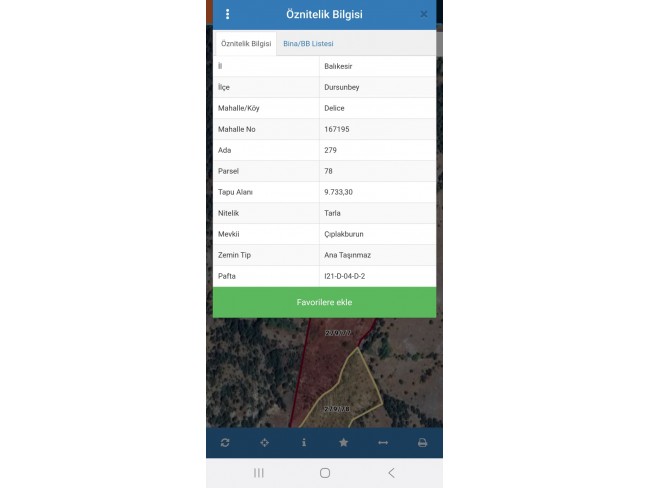 Balıkesir Dursunbey Delice'de Yatırımlık 25.587 m2 Ceviz Badem Bahçesi. İlan Açıklamasını Okuyunuz.