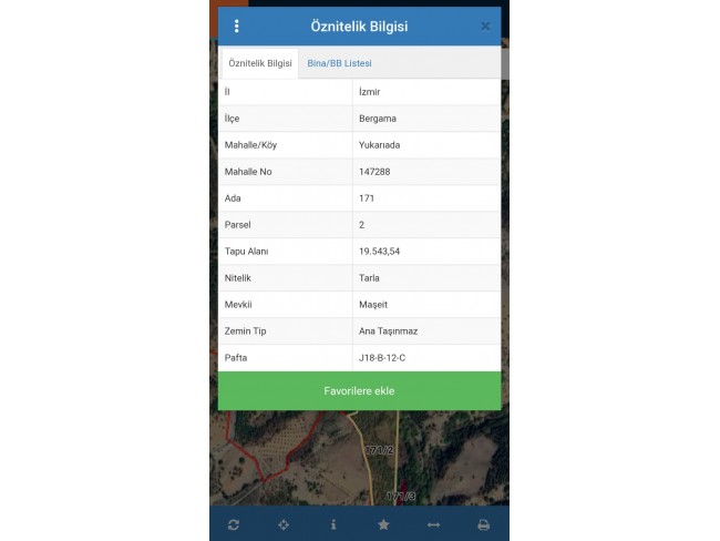 İzmir Bergama Yukarıada 19.897 m2 Bahçe. Antep Fıstığı, Ceviz, Kestane, Zeytin. Açıklamayı Okuyunuz.