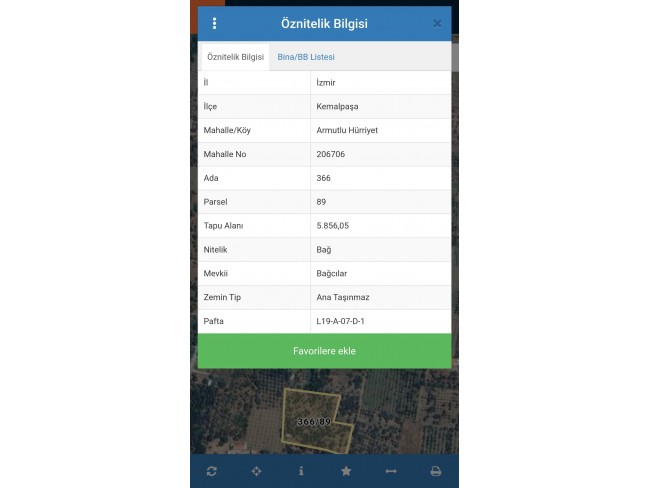 İzmir Kemalpaşa Armutlu Hürriyet'te 5.856 m2 Kiraz Zeytin Bağı. Daire Takaslı. Açıklamayı Okuyunuz.