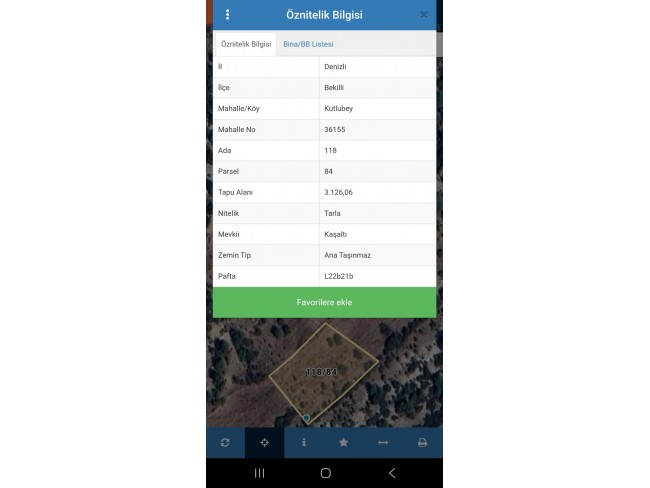 Denizli Bekilli Kutlubey'de 3.126 m2 Çok Uygun Yatırımlık Tarla. İlan açıklamasını okuyarak arayınız