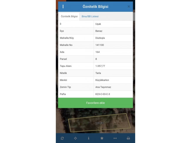 Uşak Banaz Düzkışla'da 3.749 m2 Uygun İki Adet Yatırımlık Tarla. İlan Açıklamasını Okuyarak Arayınız