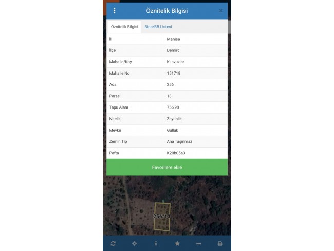 Manisa Demirci Kılavuzlar'da 756 m2 Bakımlı Uygun Zeytinlik. İlan Açıklamasını Okuyarak Arayınız.