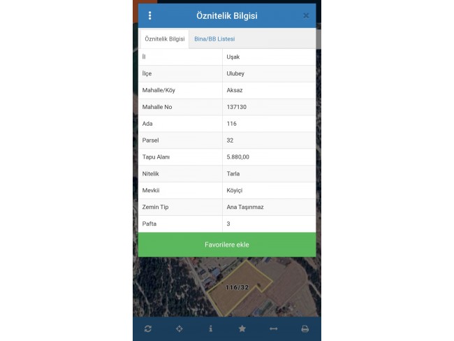 Uşak Ulubey Aksaz Köyünde 5.880 m Yatırımlık Tarla. İlan Açıklamasını Okuyarak Arayınız.