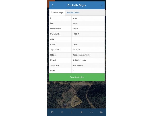 İzmir Buca Kırklar'da Yerleşim Yanı 289 m2 Tapulu Güzel Tarla. Açıklamayı Okuyarak Arayınız. İzmir Buca Kırklar'da Yerleşim Yanı 289 m2 Tapulu Güzel Tarla. Açıklamayı Okuyarak Arayınız.